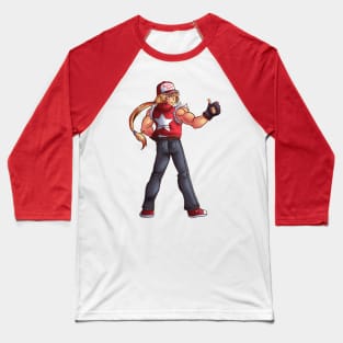 Terry Bogard from FATAL FURY Baseball T-Shirt